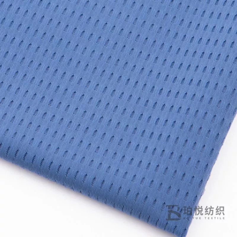 Polyester football eyelet mesh fabric